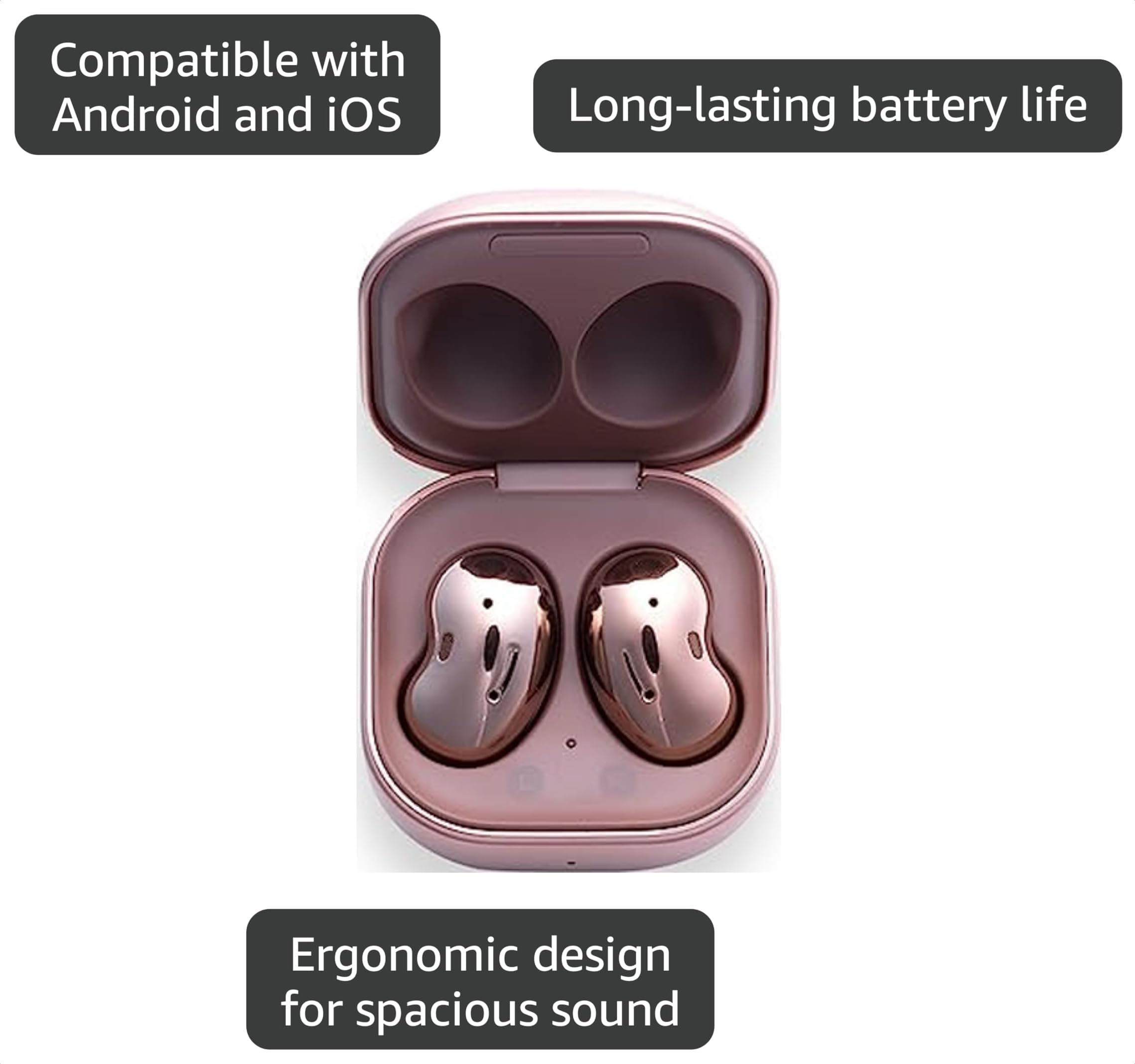 Amazon.com: Samsung Galaxy Buds Live, Earbuds w/Active Noise